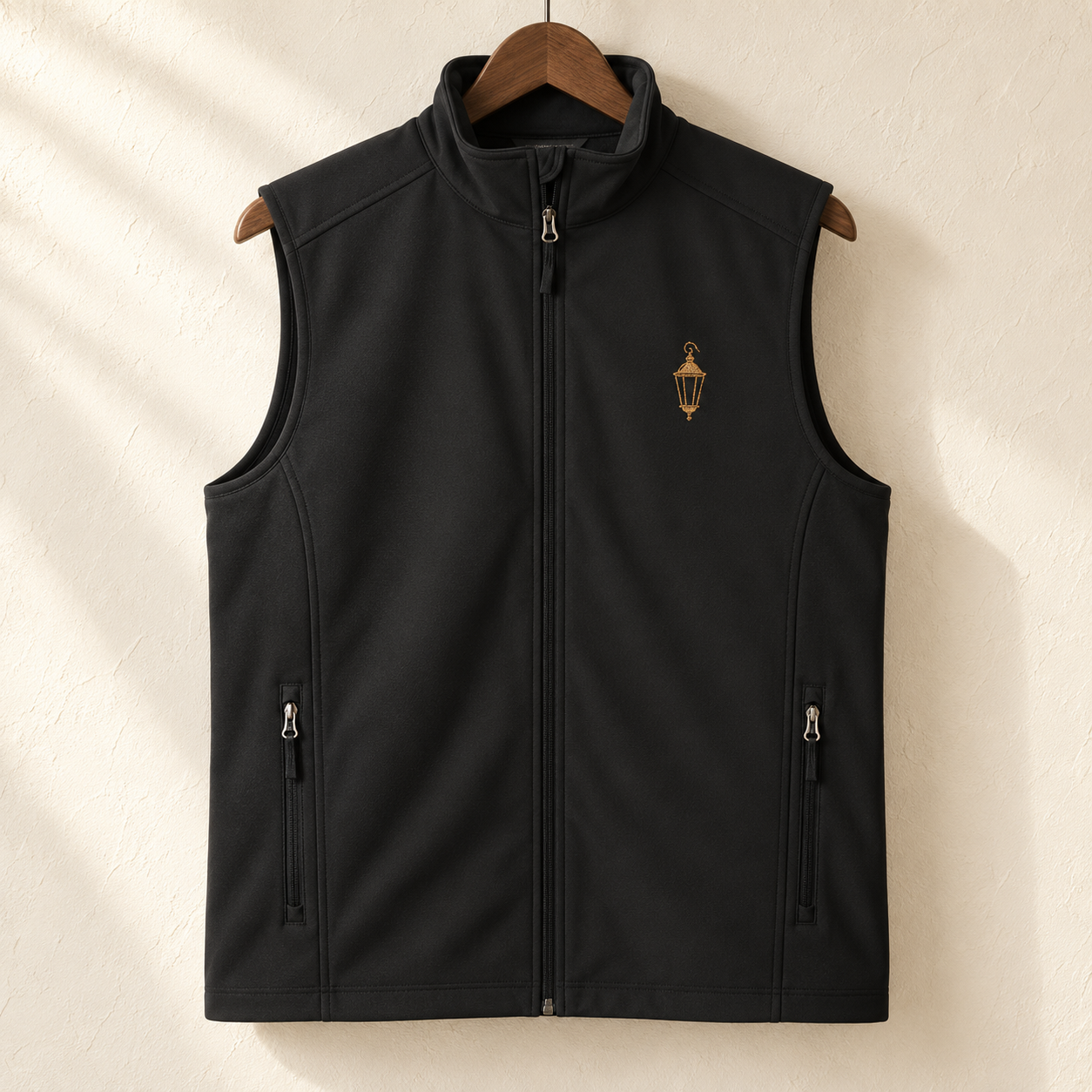 The Keeper’s Vest — Embroidered Lantern Vest