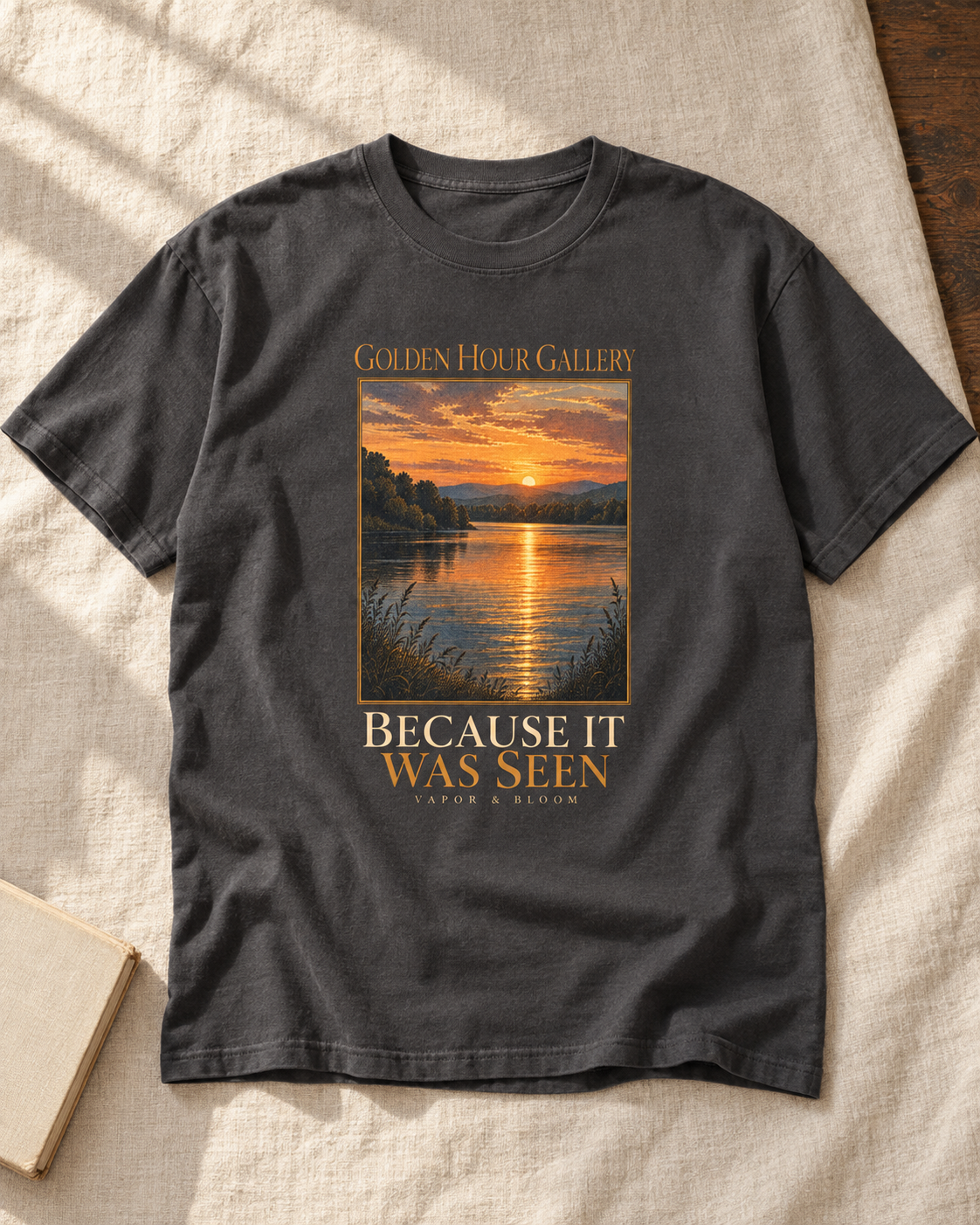Golden hour gallery shirt flat lay-3.png