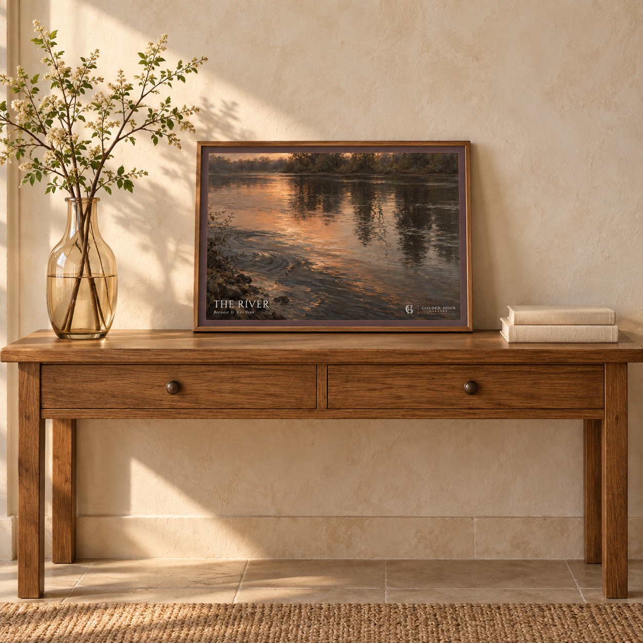 The River — Exhibition Art Print