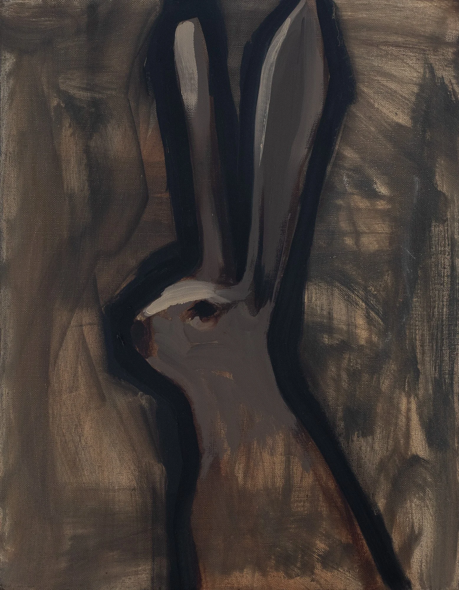 Listen 18x14 Oil on Canvas 2026 