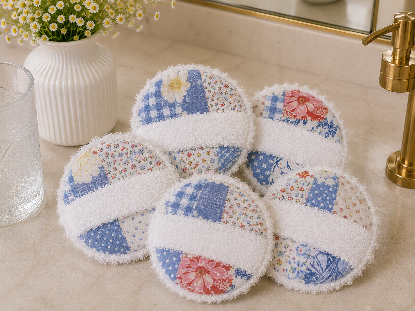 Patchwork Facial Cleansing Rounds