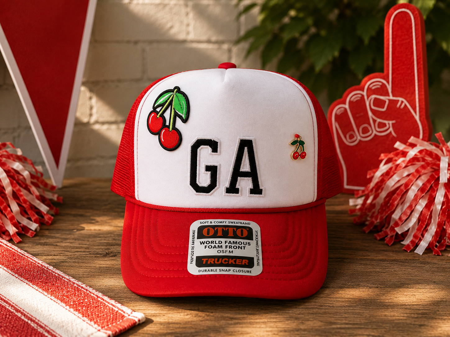 GA Cherry Trucker Hat