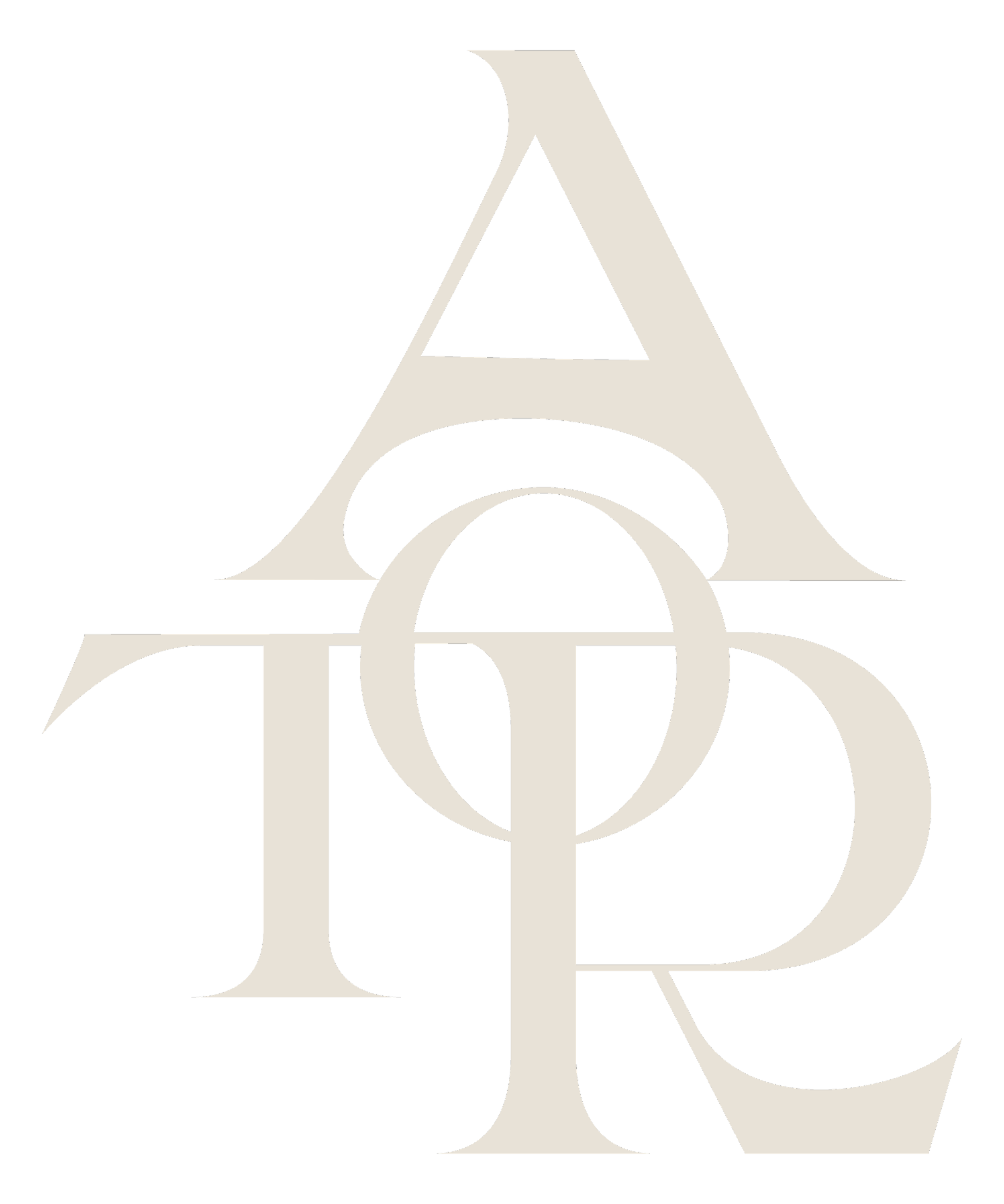 Stylized overlapping letters spelling 'AD' with a black background.