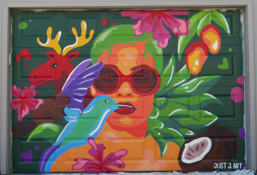Tropic Solitude • Client: StART Toronto 
• Location: Deborah Brown Laneway
Toronto, ON • September 2025