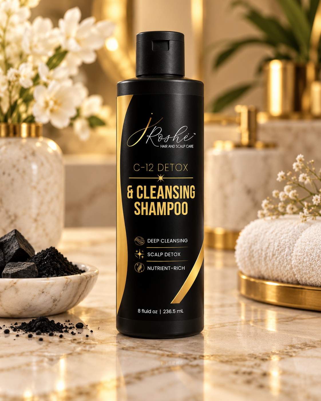 C-12 Detox & Cleansing Shampoo J'Roshe Hair and Scalp Care