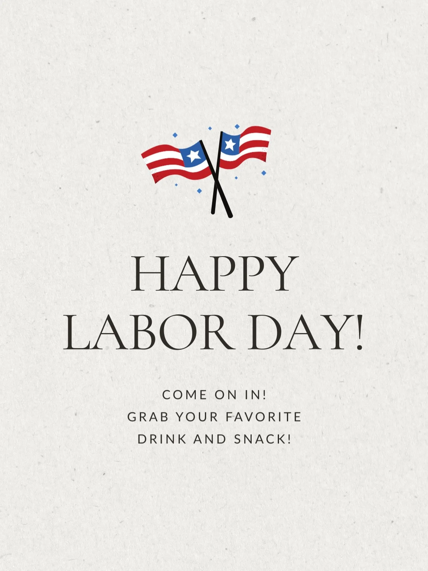 Happy Labor Day from Elijah&rsquo;s Flour &amp; Oil! 🤍

We&rsquo;re OPEN today and ready to make your day off a little sweeter! Come spend part of your Labor Day with us on the Square in Dahlonega and grab your favorite coffee, matcha, sourdough bak