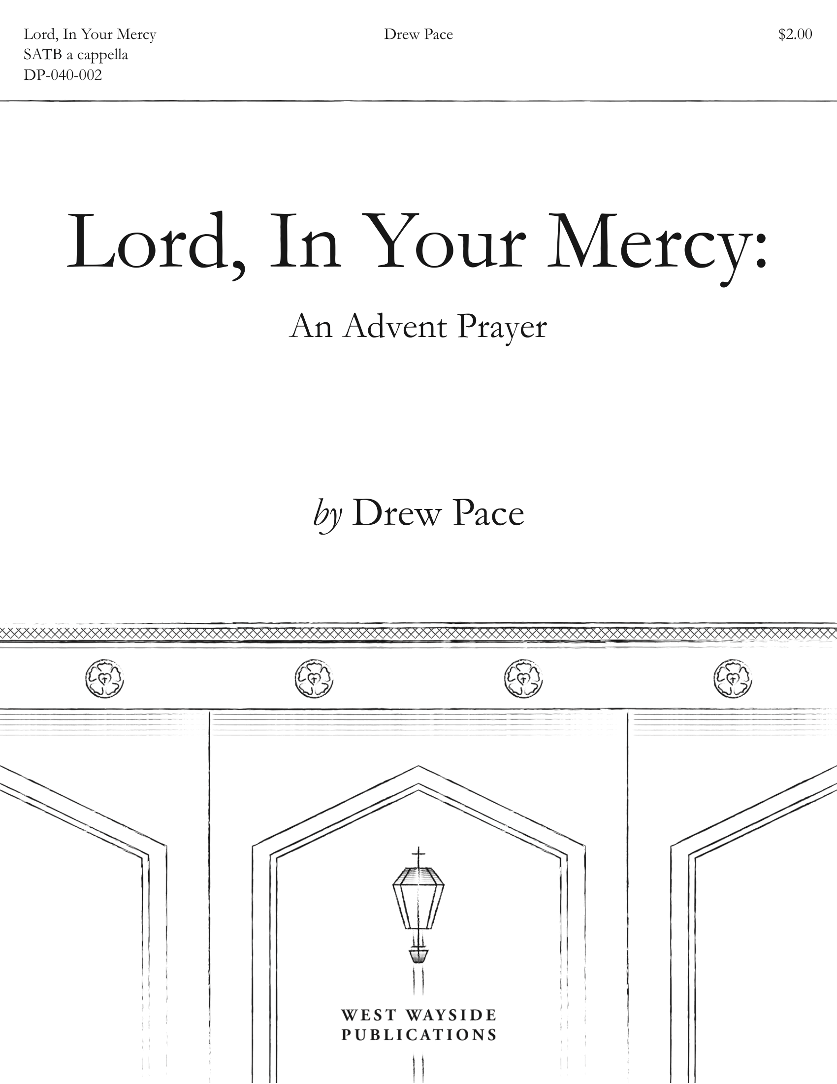 Lord, In Your Mercy: An Advent Prayer