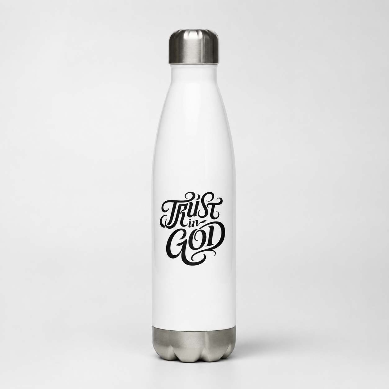 Stainless steel water bottle