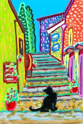 Neon Kitty Village 2.JPG
