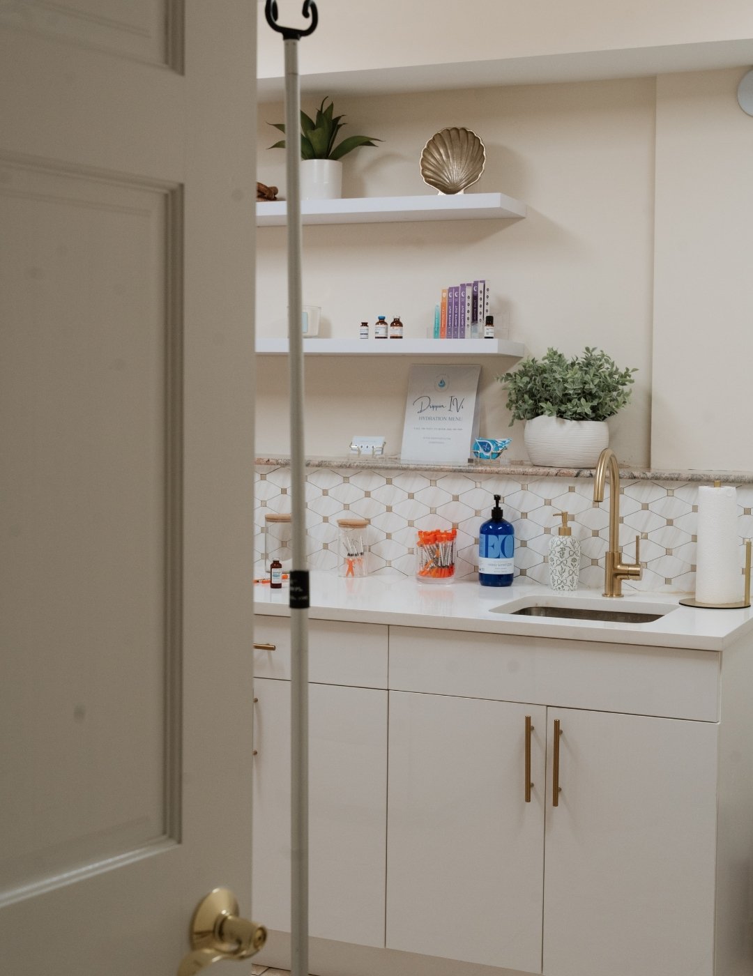 Medical aesthetics treatment room at Aura Aesthetics & Wellness