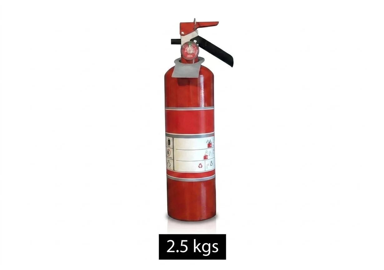 Extintor de 2.5 kgs