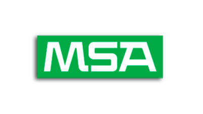 Logotipo de MSA en fondo negro
