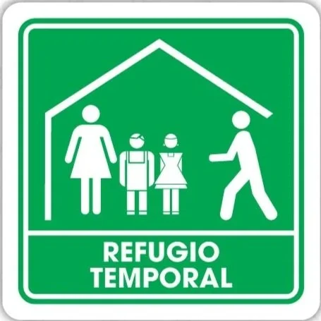 Señalamiento Refugio Temporal