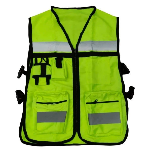 CHALECO BRIGADISTA AMARILLO NEON