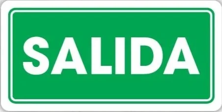 Señalamiento Salida