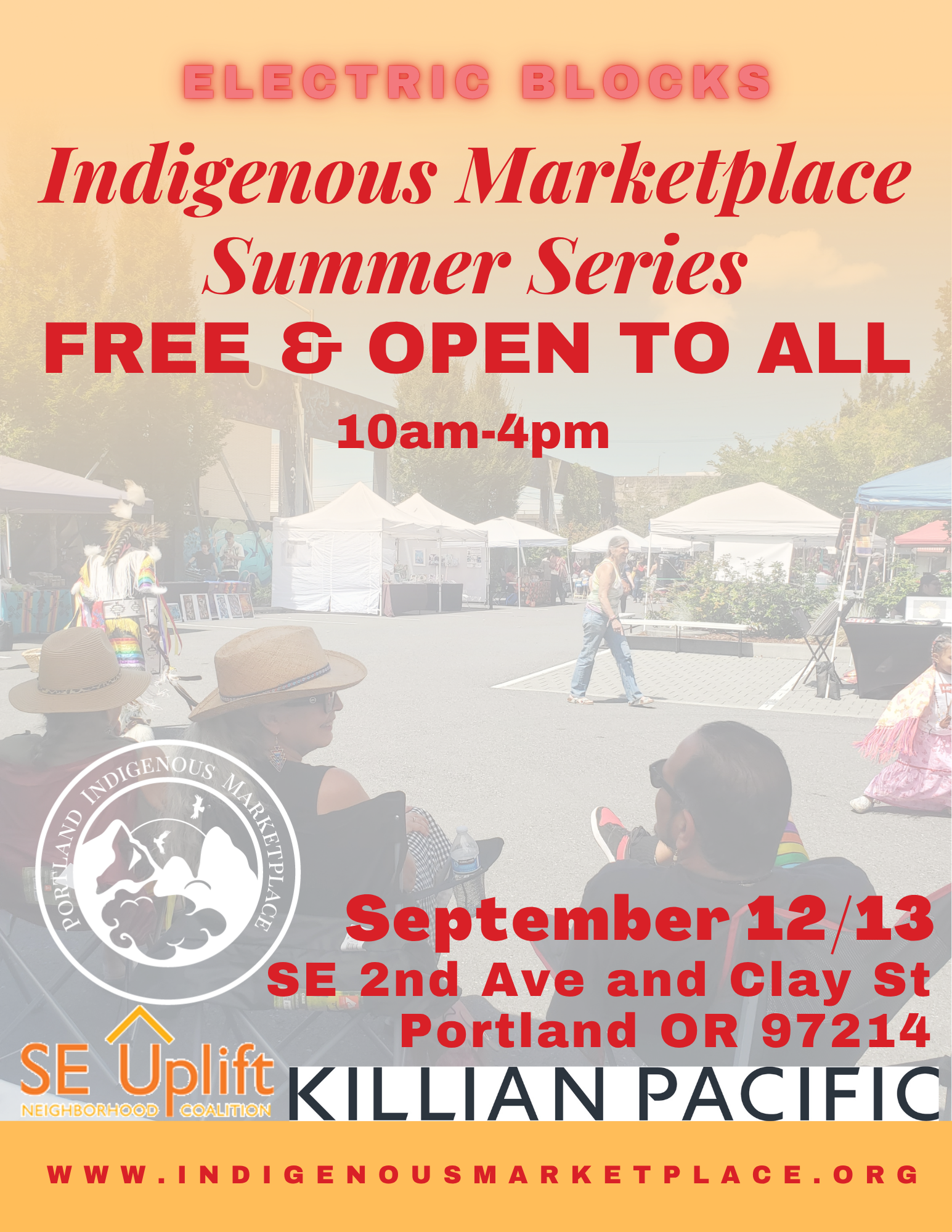 ELECTRIC BLOCKS: Indigenous Marketplace Summer Series