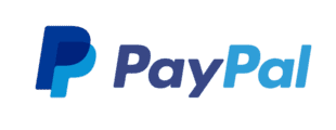 PayPal logo with a blue and navy color palette
