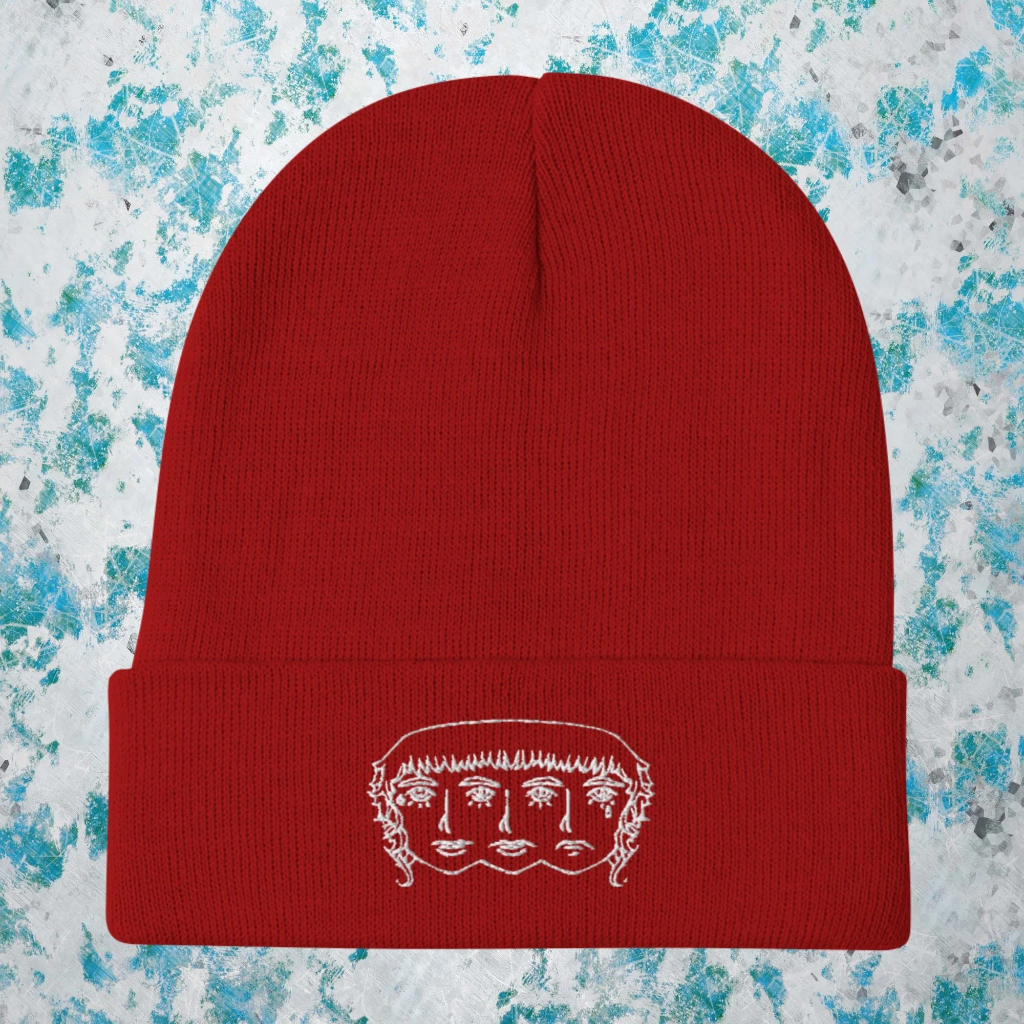 Triad - Embroidered Beanie