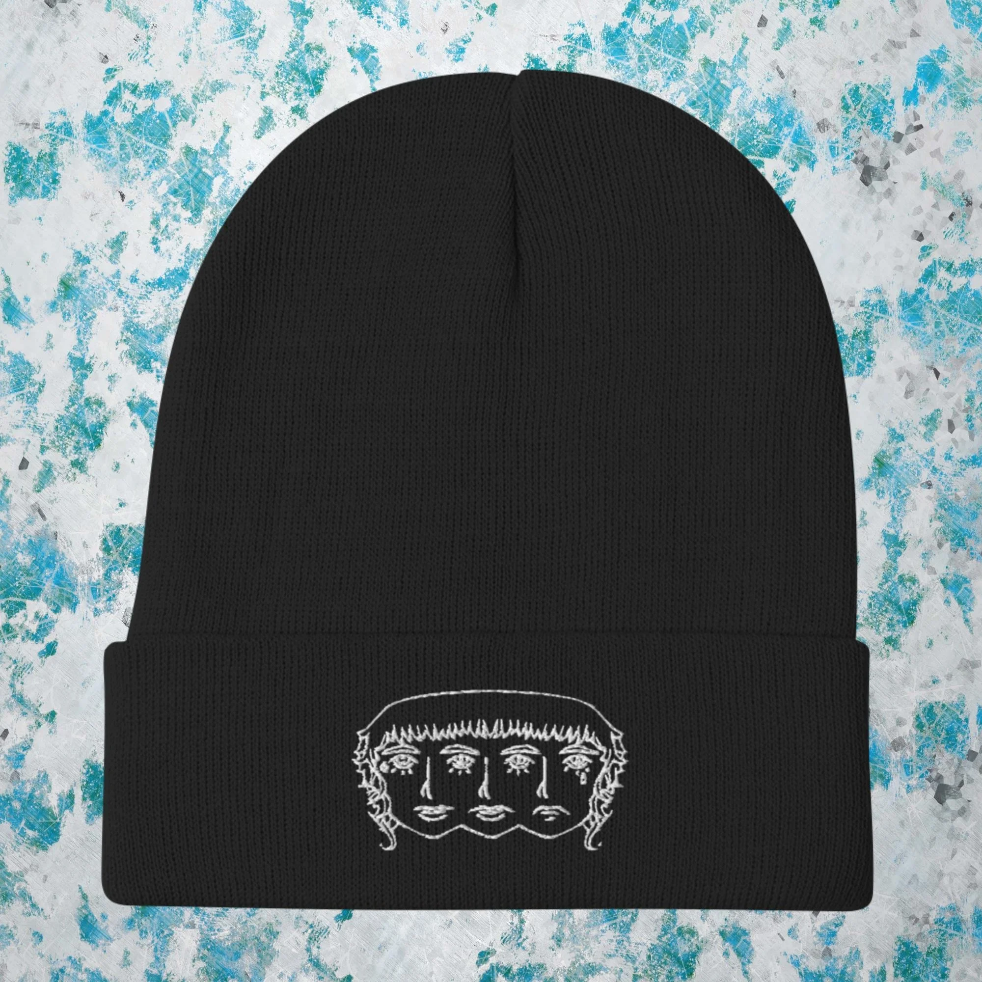 Triad - Embroidered Beanie