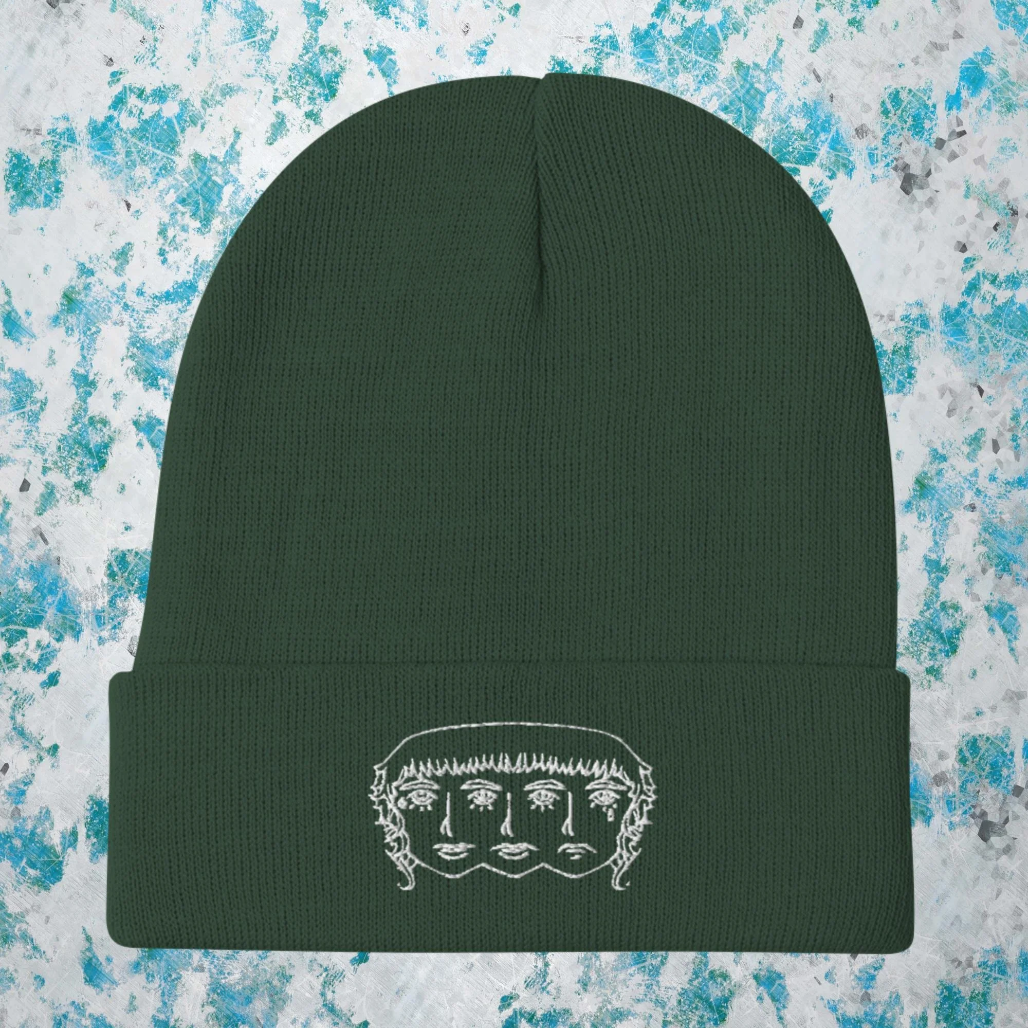 Triad - Embroidered Beanie