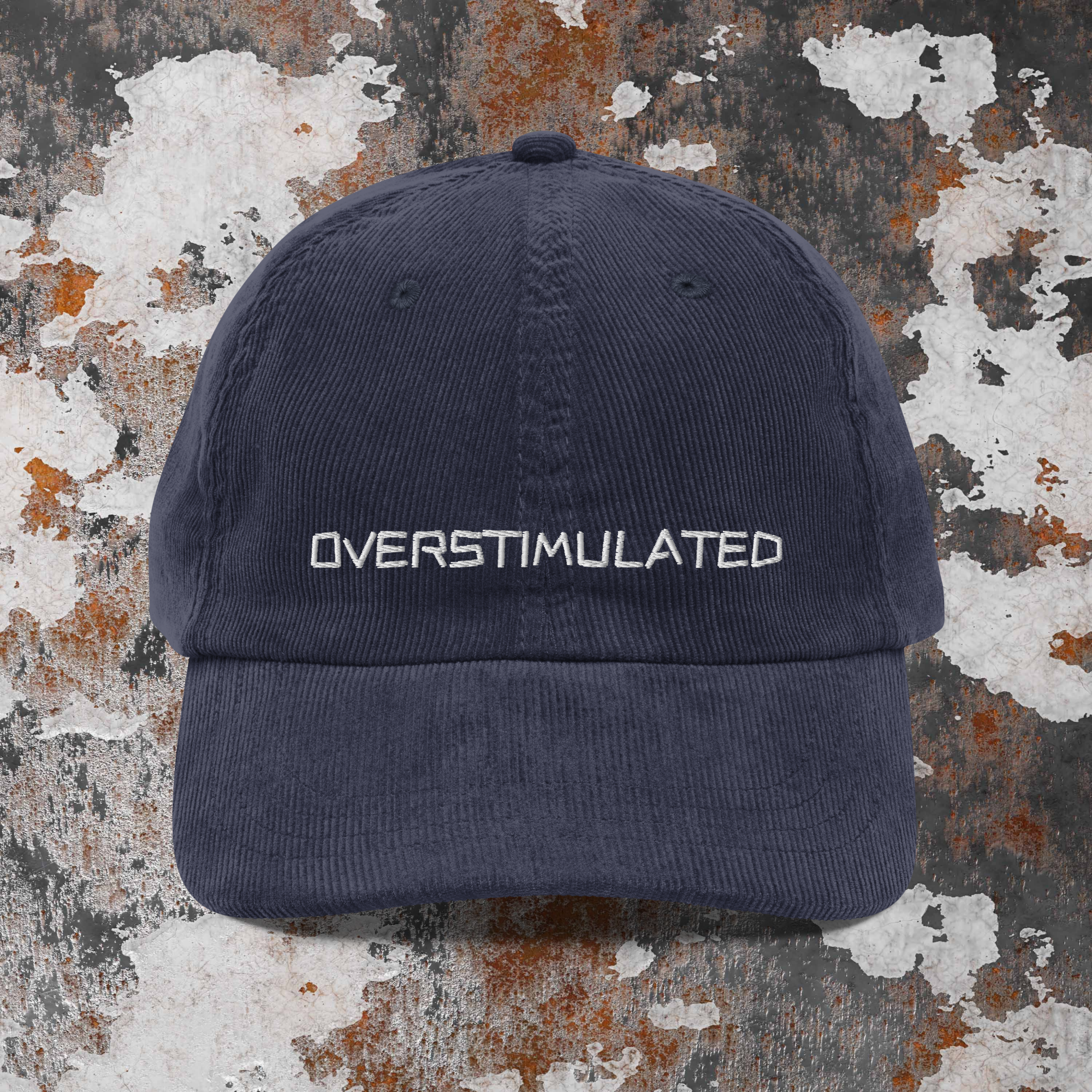 OVERSTIMULATED - Vintage Corduroy Cap