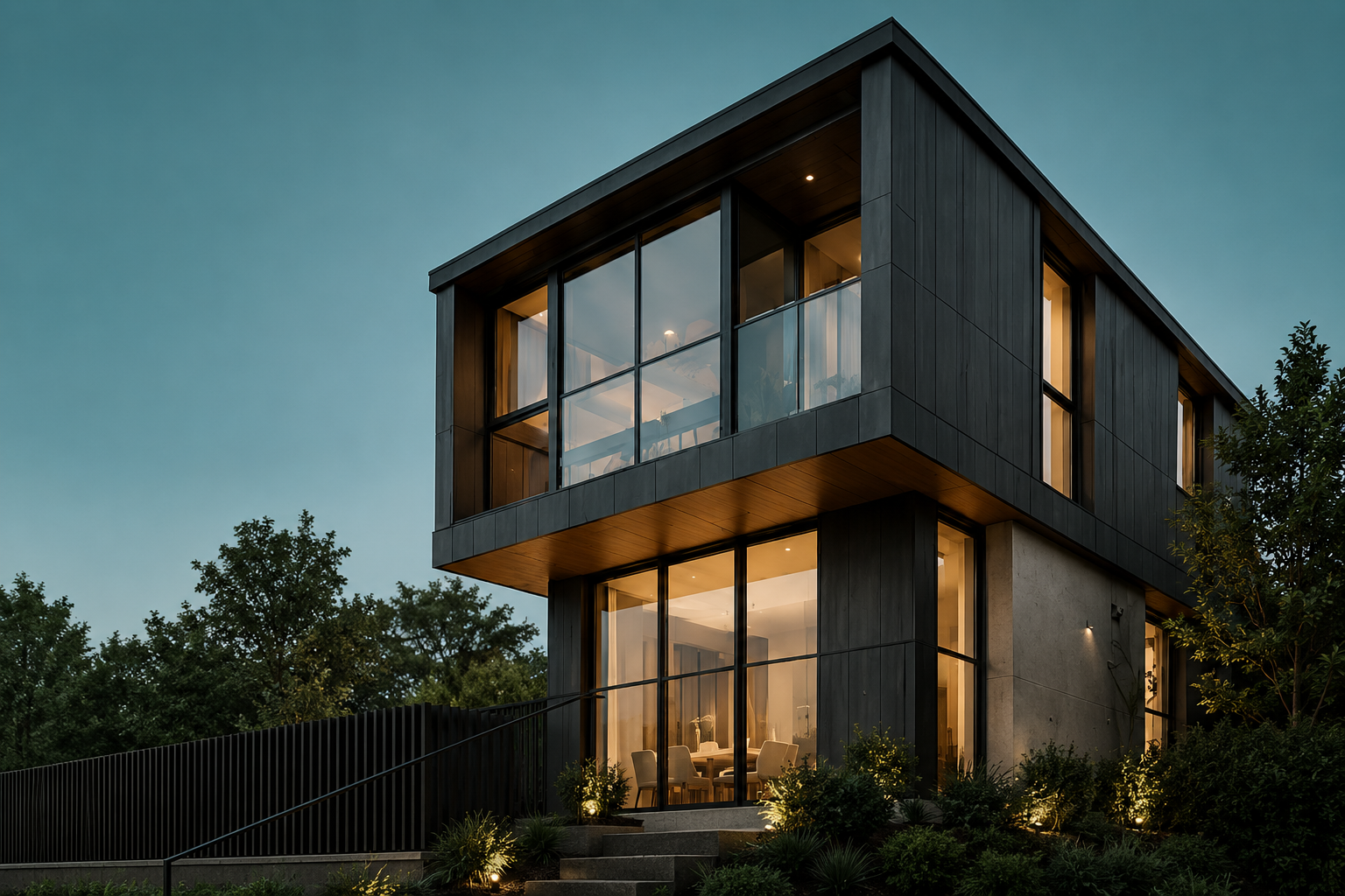 Modern Melbourne residential property
