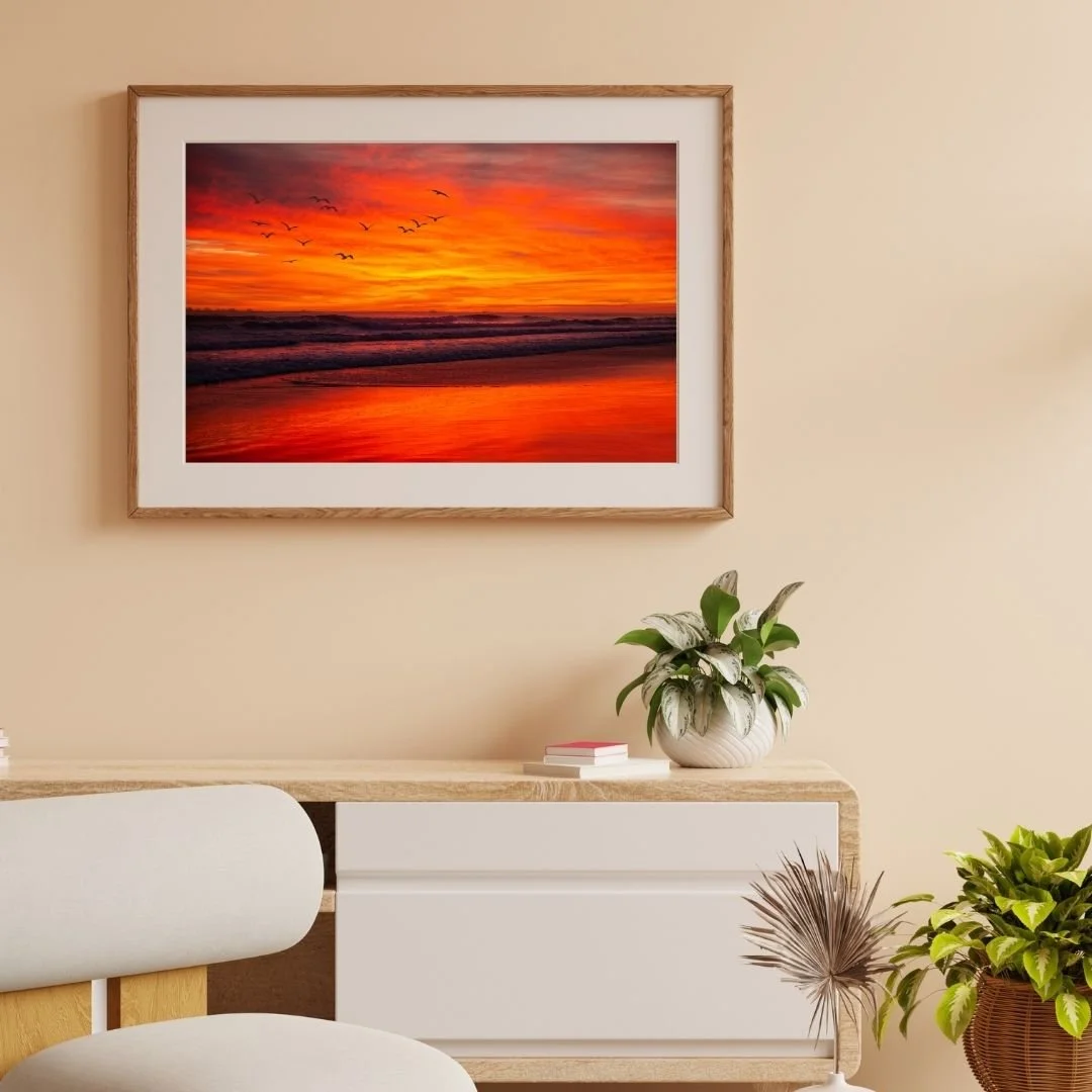 Brown Minimalist Sunrise Papamoa Beach.jpg