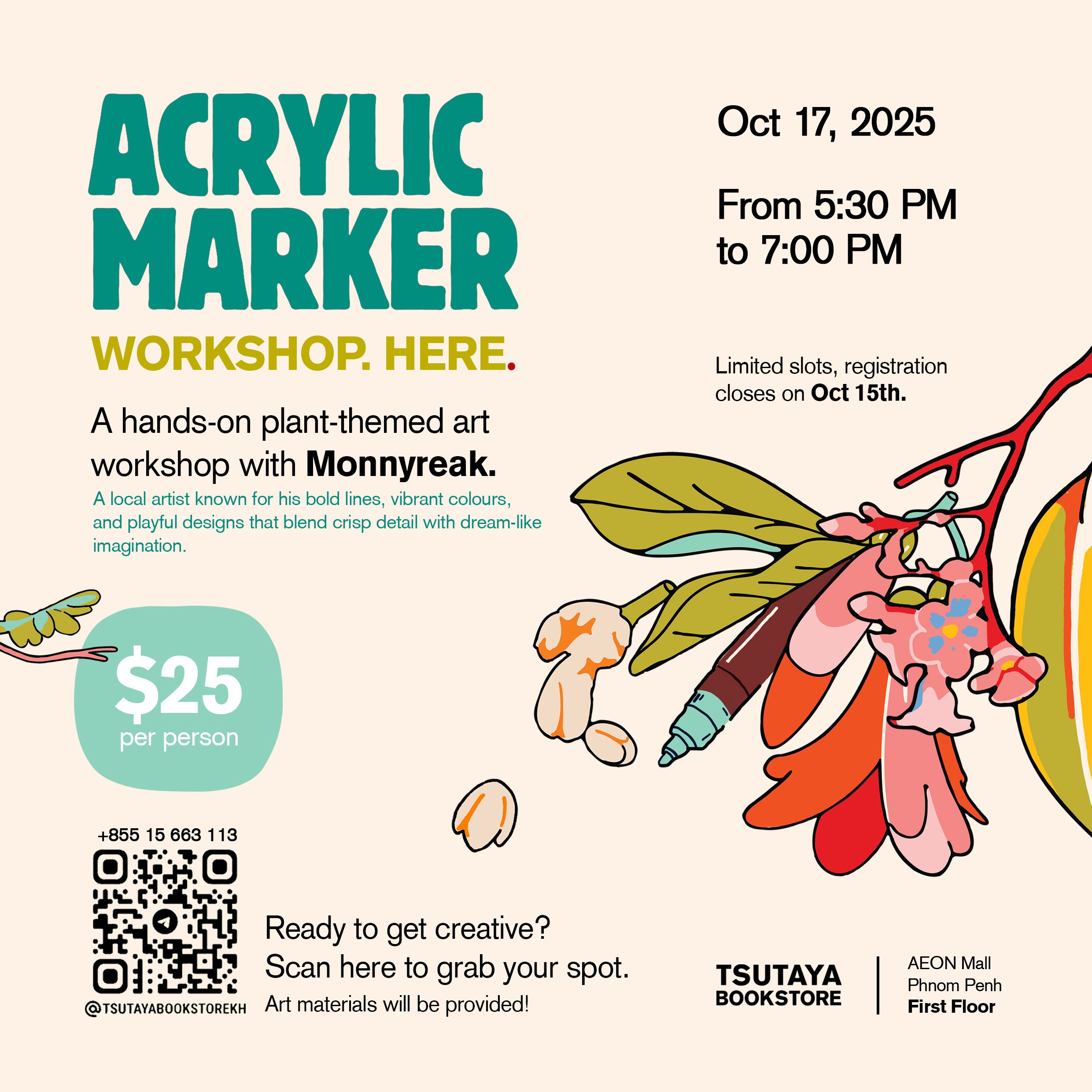 Acrylic Marker Workshop