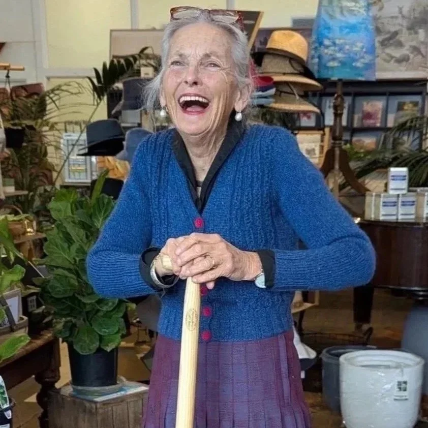 A glamorous gardener