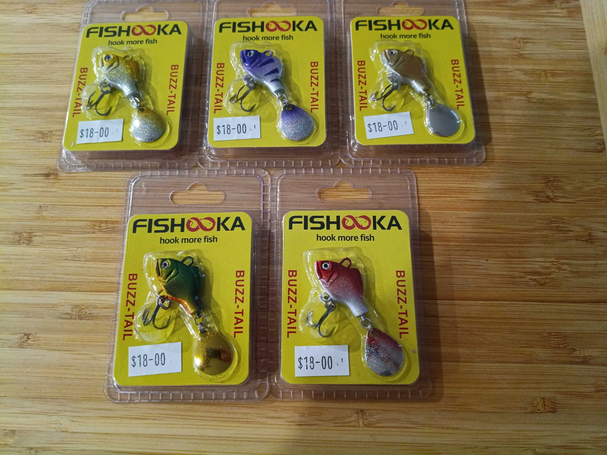 Fishooka Buzztail Multi Pack
