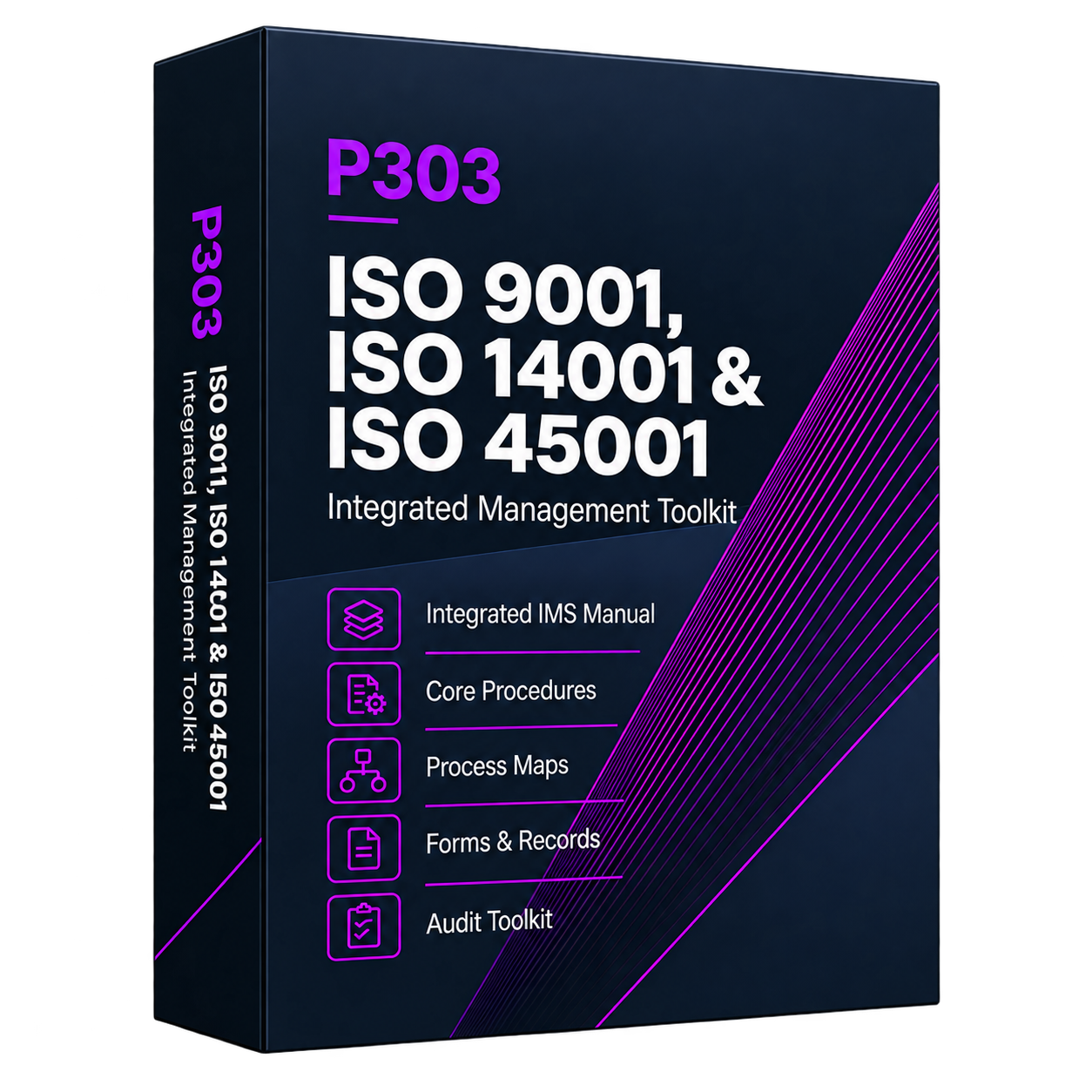 ISO 9001, ISO 14001 & ISO 45001 Integrated Management Toolkit