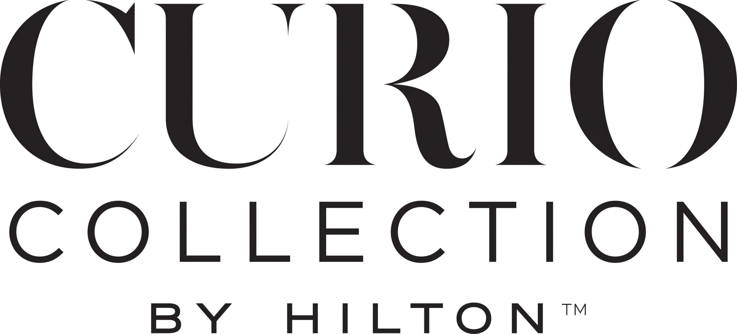Logo for the Chelsea Collection by Hilton, featuring stylized black text on a white background.