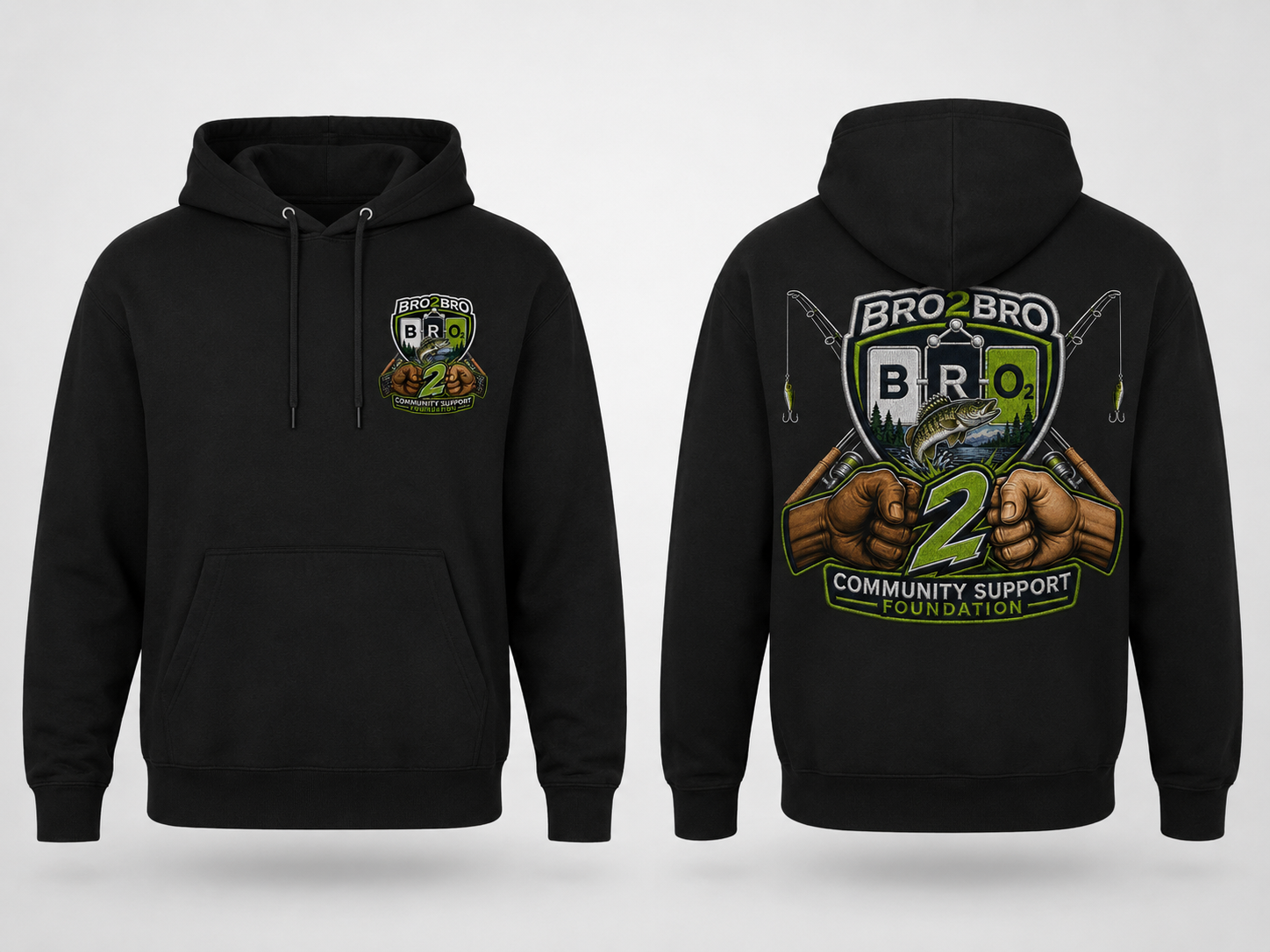 Bro 2 Bro Hoodie