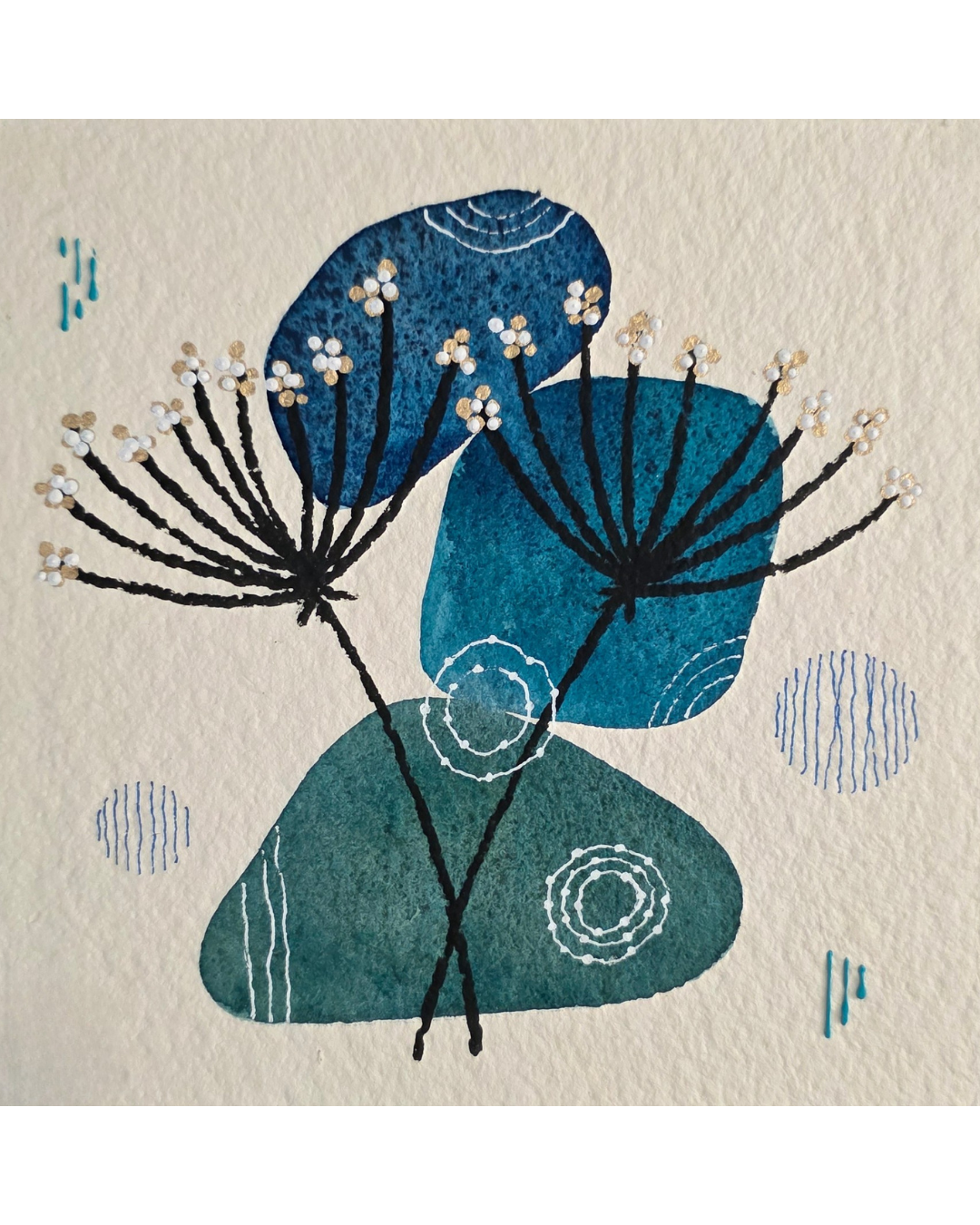 "Held Together" (20 x 20cm)