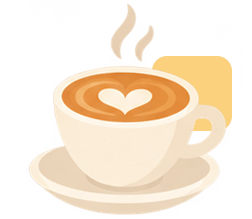 Koffie. Heerlijk bij onze verse wafels