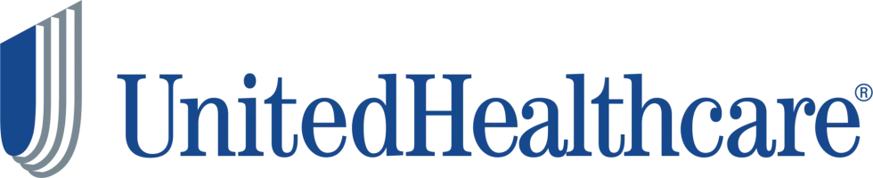 UnitedHealthcare logo with stylized 'U' and 'J' in blue and black text.