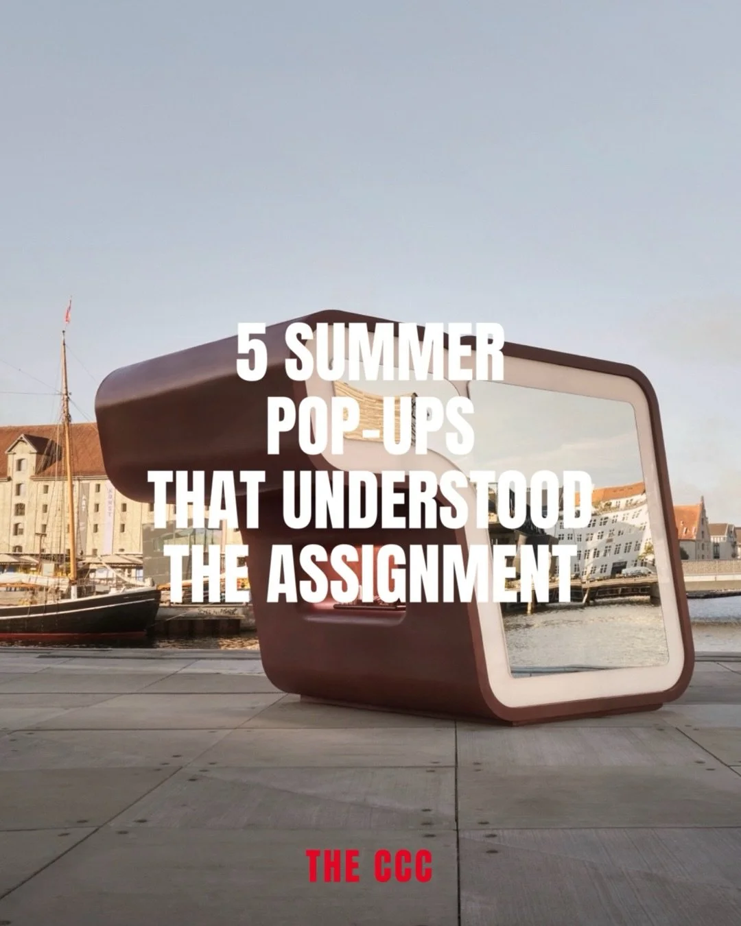 5 summer pop-ups that understood the assignment. ☀️

From Portofino to Ibiza, some of this summer&rsquo;s most memorable retail concepts have done far more than put a logo on a temporary space.

They&rsquo;ve created destinations.

Dolce &amp; Gabban