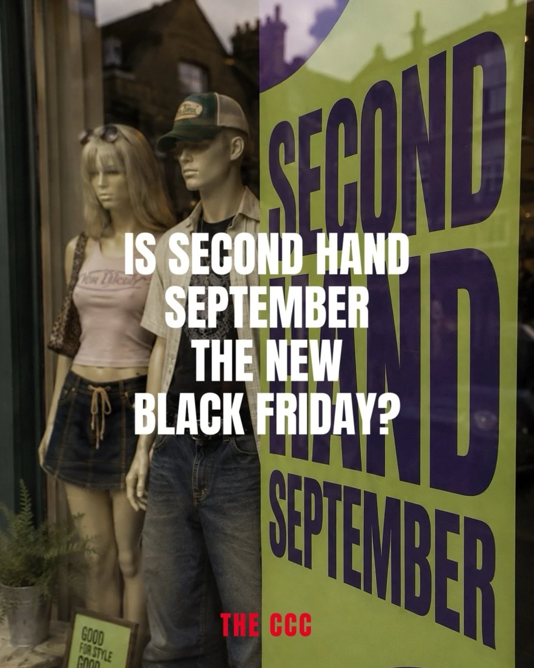 IS SECOND HAND SEPTEMBER THE NEW BLACK FRIDAY?

Second Hand September has done a huge amount to put second-hand shopping into the mainstream, but as it becomes an increasingly established moment in the charity retail calendar, perhaps there&rsquo;s a