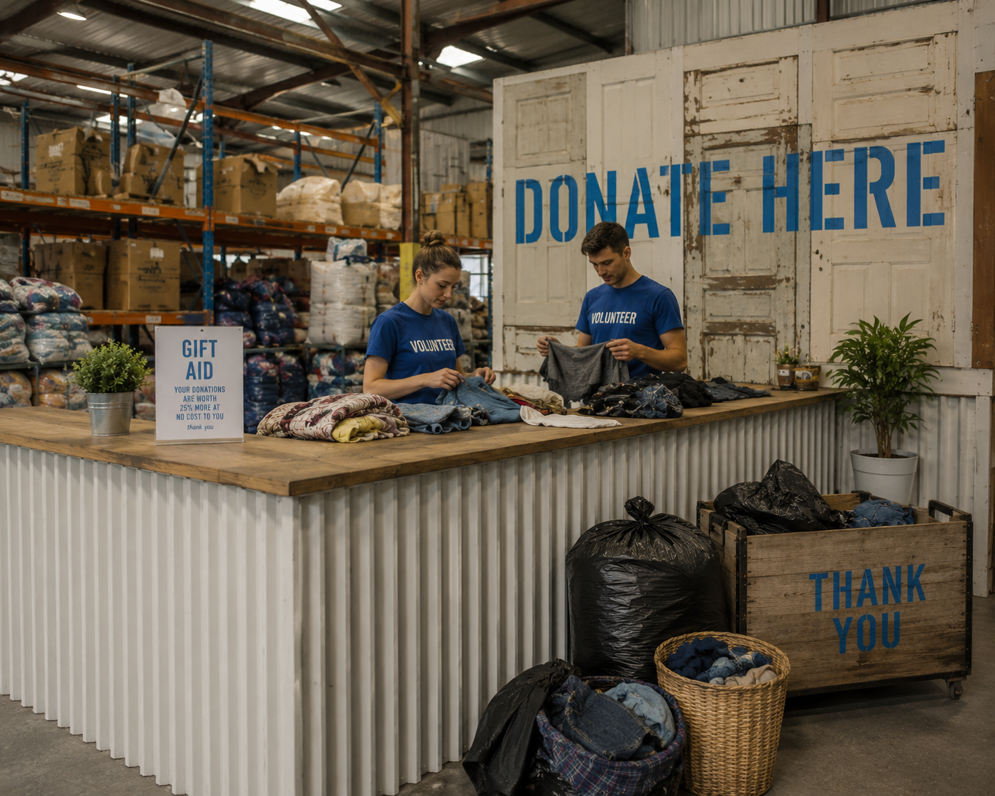The Charity Concept Consultancy Donation Station
