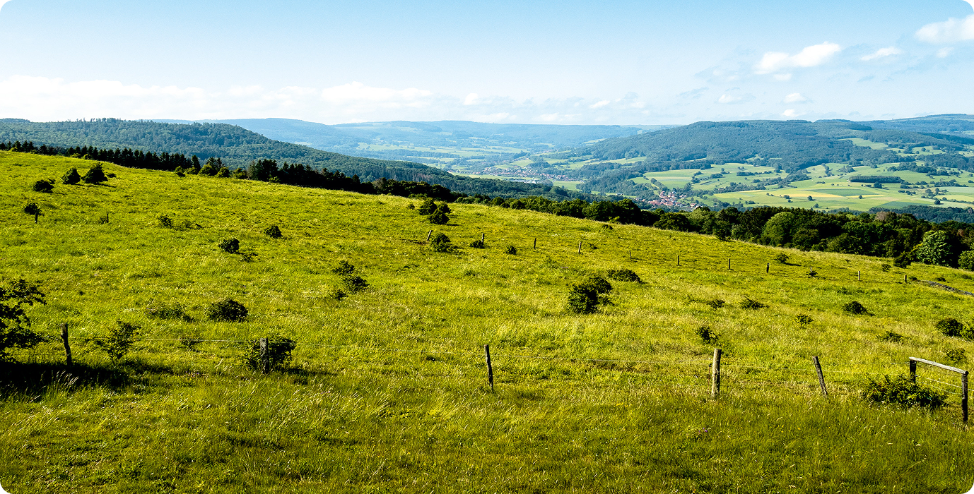 Landschaft und Gemeinde Hilders