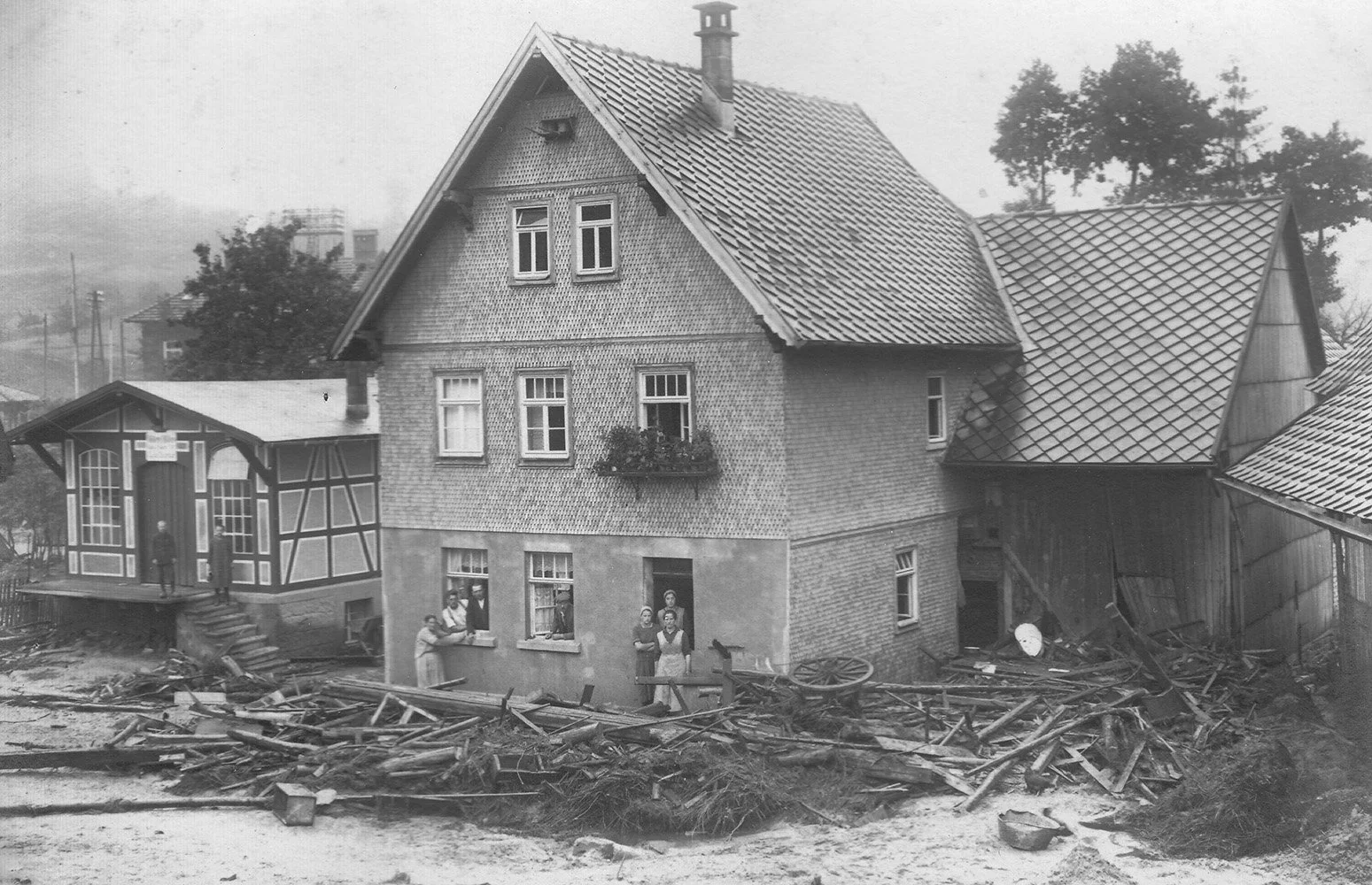 Neubau VR Bank Historisch