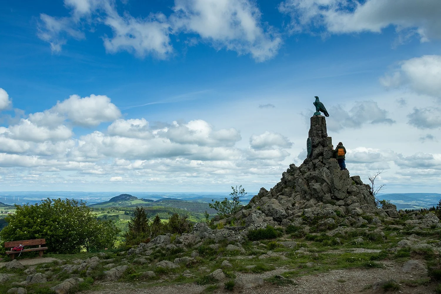Fliegerdenkmal auf der Wasserkuppe