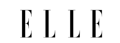 ELLE magazine logo in black and white