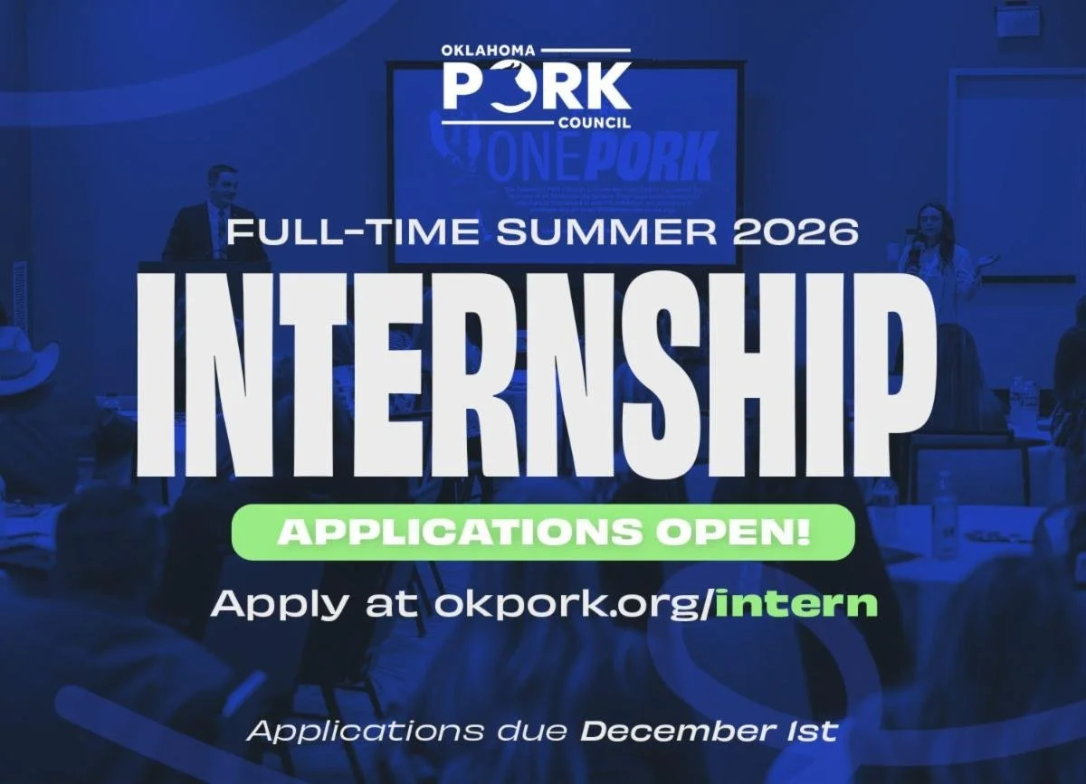 Help Recruit Intern Candidates for Oklahoma Pork