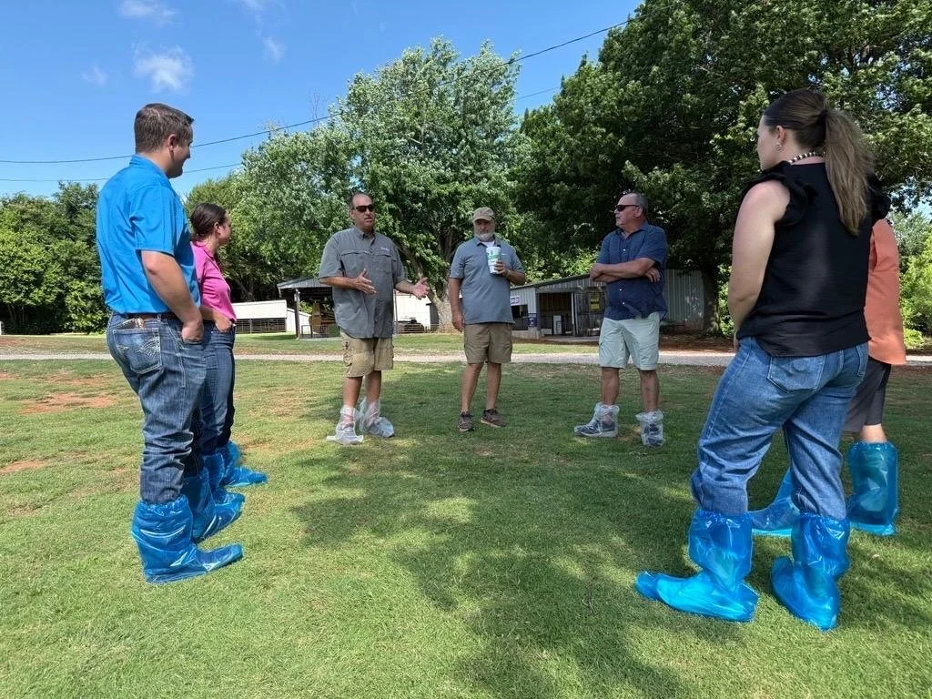 Oklahoma Pork Visits Savage Genetics
