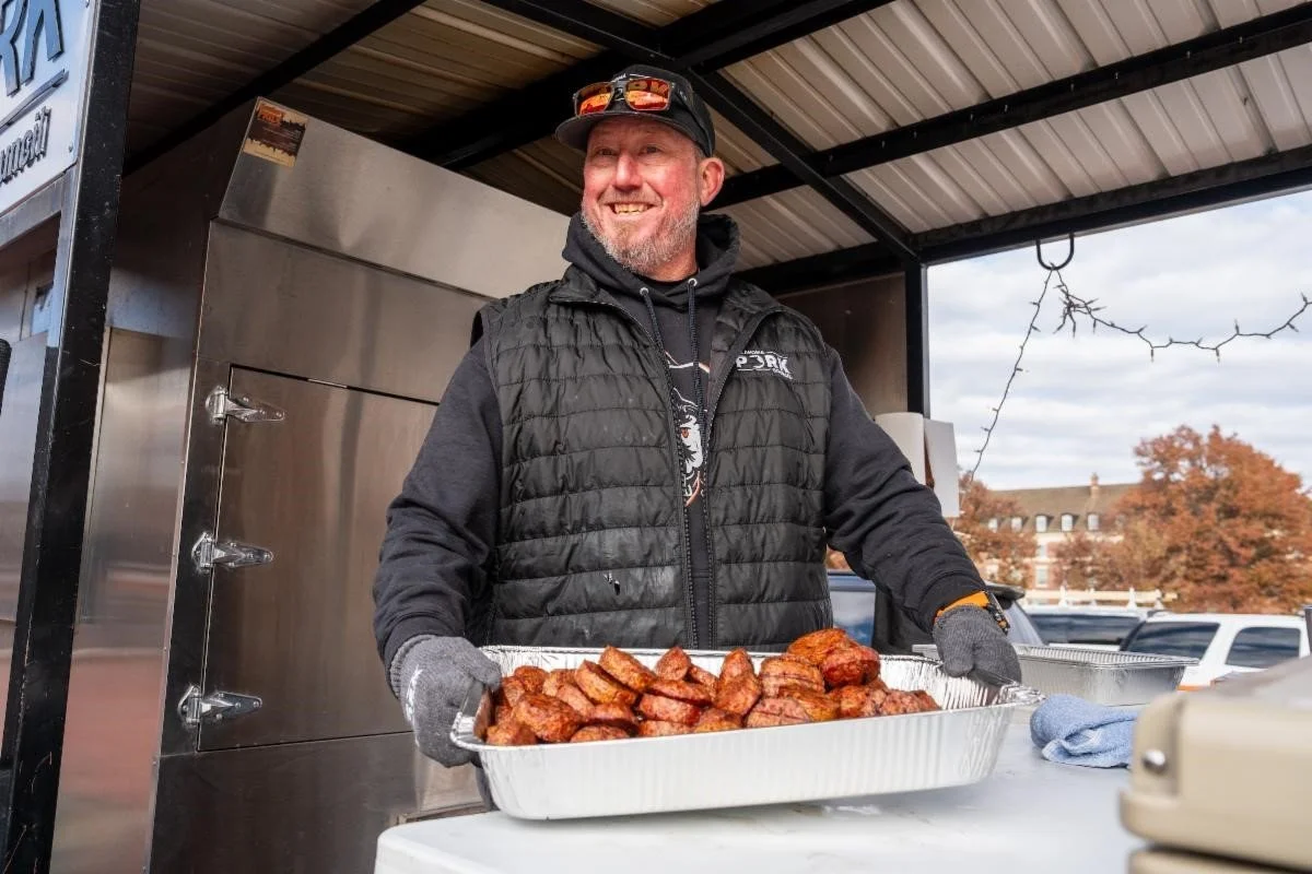 Joe Locke Launches Give-A-Ham in Stillwater
