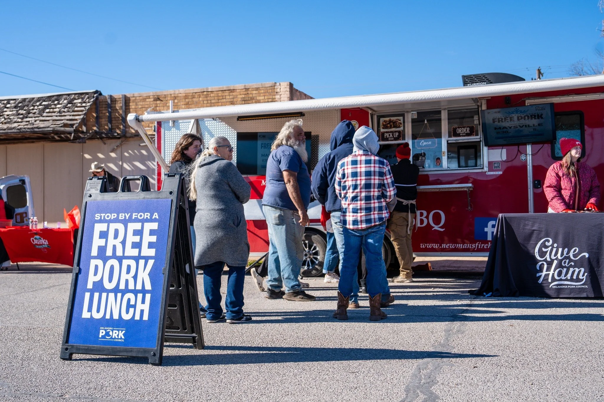Give-A-Ham Free Lunches and Giving Days Schedule