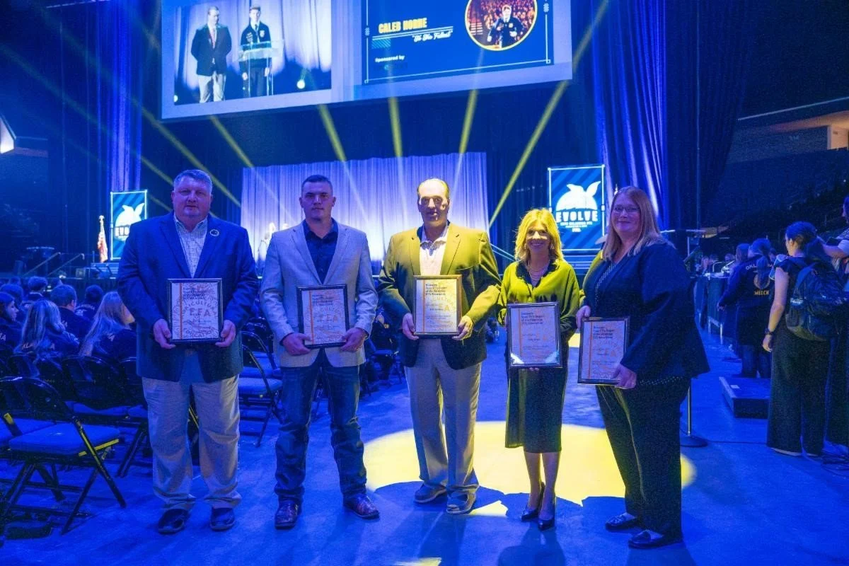 Team Pork Well Represented during the Honorary State FFA Degree Ceremony