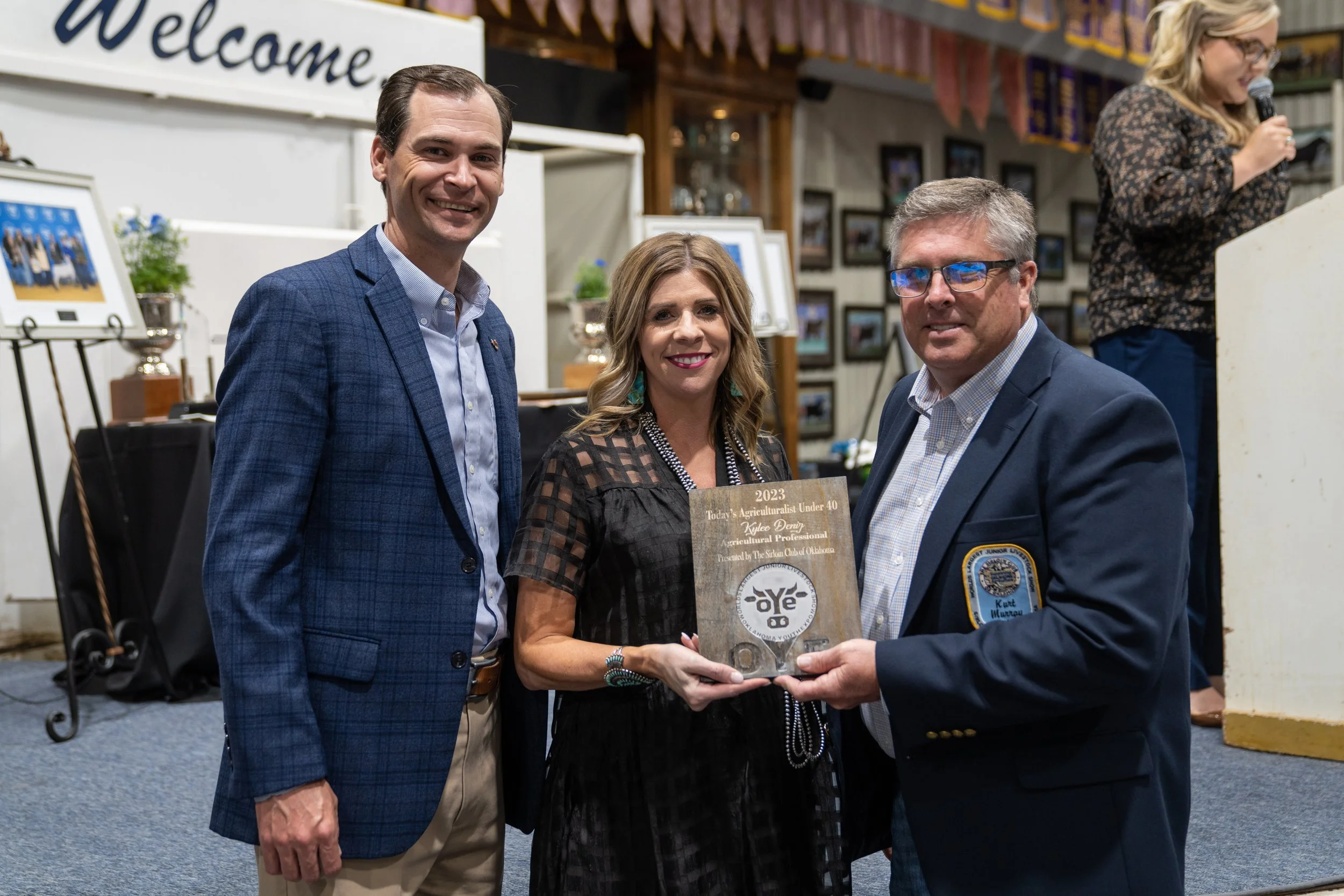 Oklahoma Farm Report: Sirloin Club Awards Kylee Deniz Agricultural Professional Award for 2023 Agriculturalists Under 40