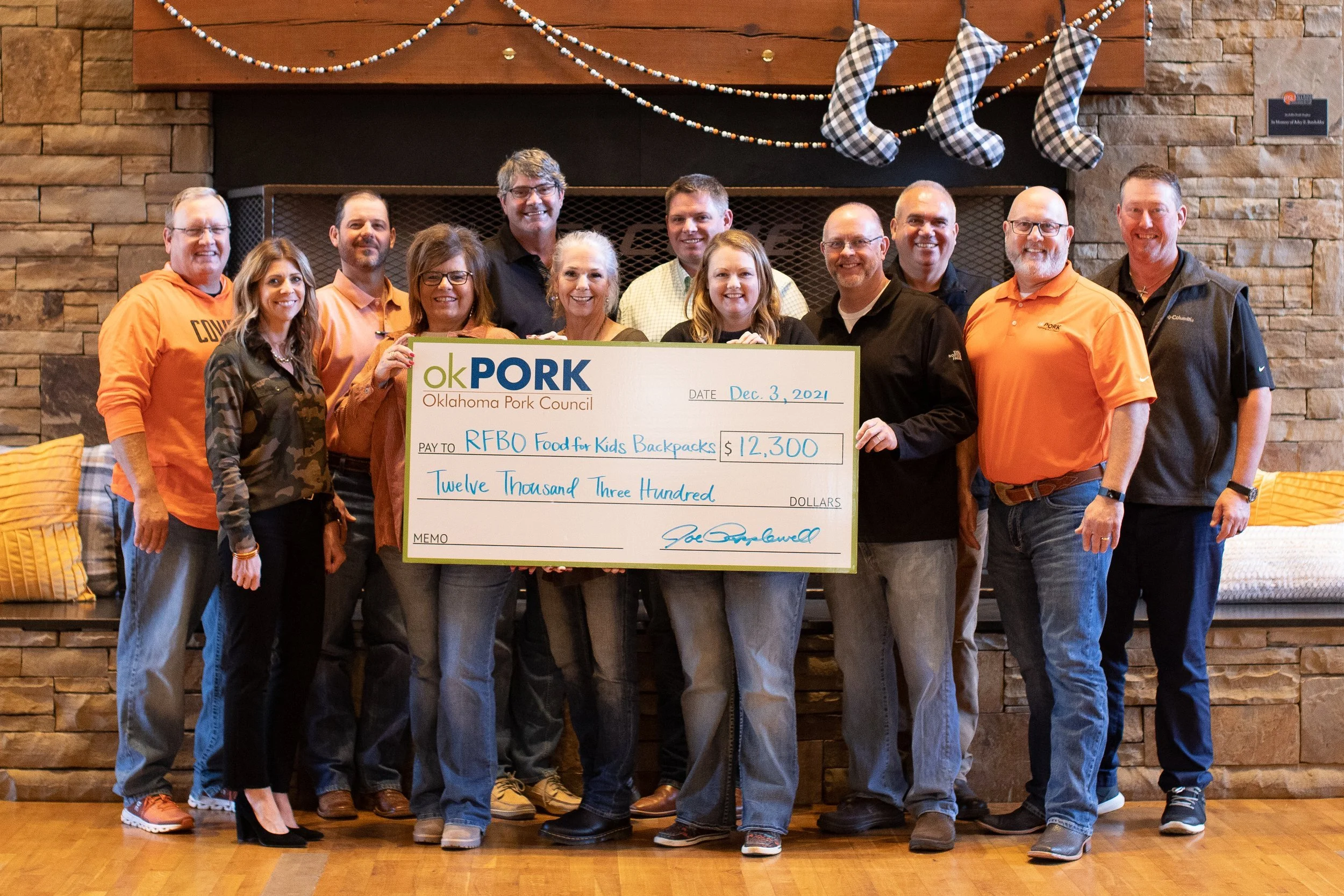 Oklahoma Pork Brings Lifetime Donation to Regional Food Bank of Oklahoma to $175,000